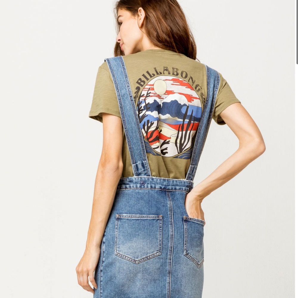 🔥 billabong warming up indigo jean dress 🔥 - Picture 4 of 6